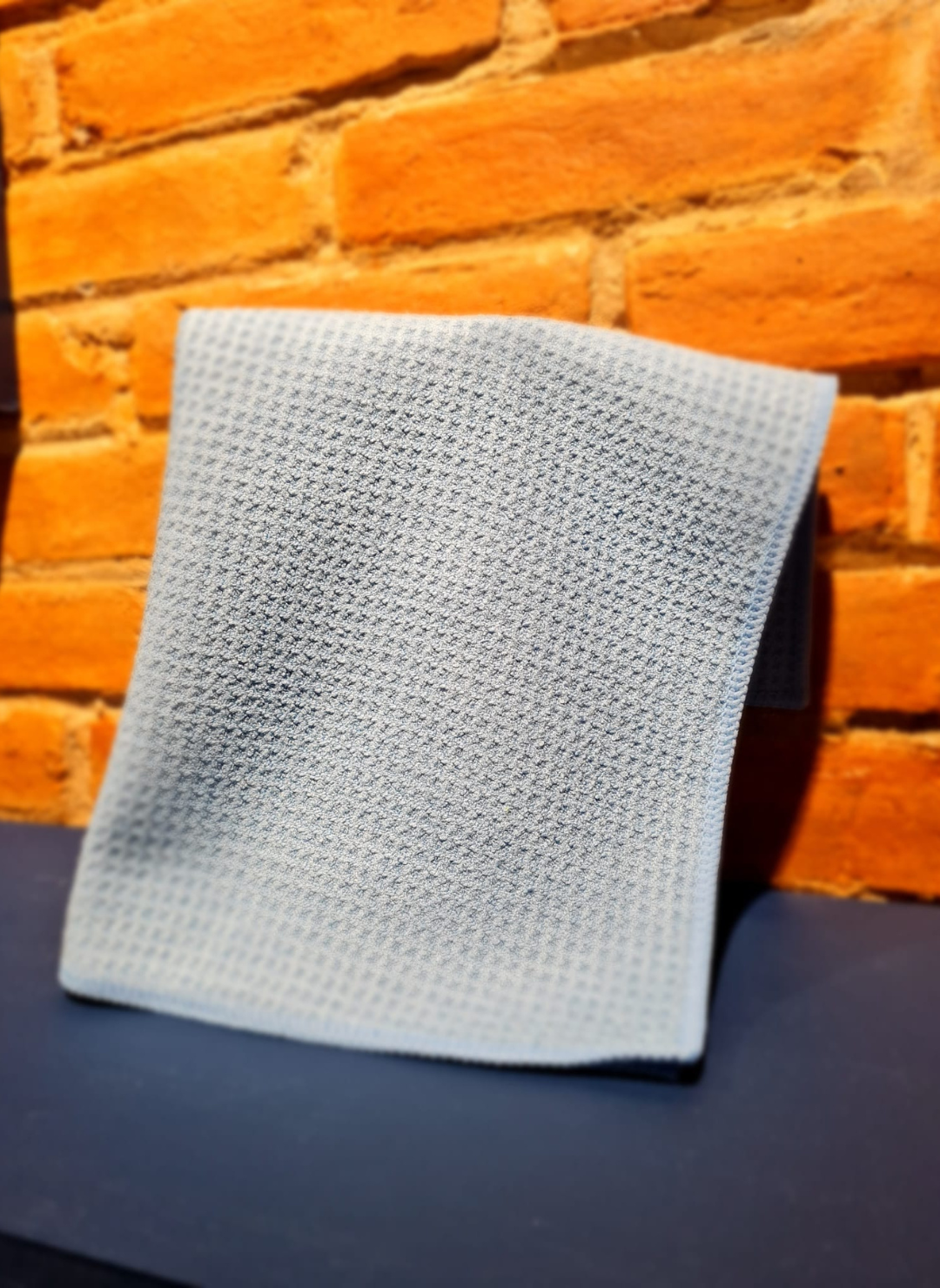 Image of Glass Waffle Weave 450gsm